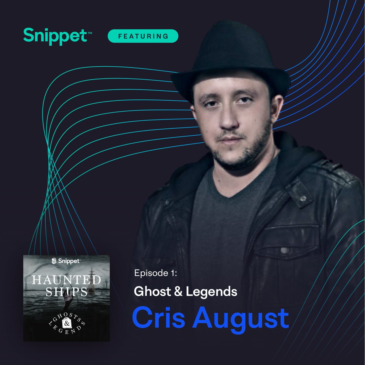 SnippetFM's tweet image. Introducing Snippet's limited series "Ghosts and Legends: Haunted Ships."
Join paranormal investigator @crisaugust and his crew as they investigate two famously-haunted and legendary ships.
Streaming now on Snippet, Apple Podcasts, and Spotify.
#haunted #paranormal