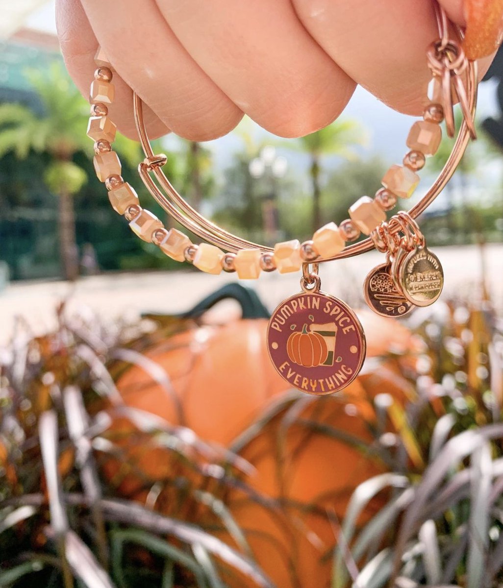 Pumpkin spice and everything nice! 🎃 Fall in love with the season with new styles from <a href="/alexandani/">ALEX AND ANI</a>!🍁  #DisneySprings