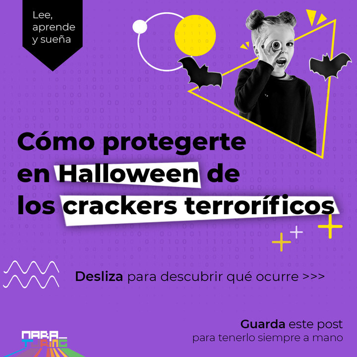 MaraTuring's tweet photo. 〰️ ¿Sabías que #Halloween es una de las fiestas donde más fraudes cibernéticos se sufren?
Atención a estos consejos y ¡a disfrutar de la fiesta sin temor a los crackers!
#MaraTuring #ProgramaoSéProgramado #hacking #crackers https://t.co/Vh9wtzbew8