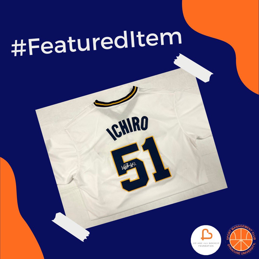 SPM_Auction's tweet photo. This week our featured item is a signed Ichiro Suzuki jersey! Ichiro started his career in 1992 with the Orix BlueWave of Nippon Professional Baseball in Japan. In the MLB Ichiro broke the record for most hits in a single season. Click the link in our bio for more bidding info! https://t.co/8eXZGlxp4J