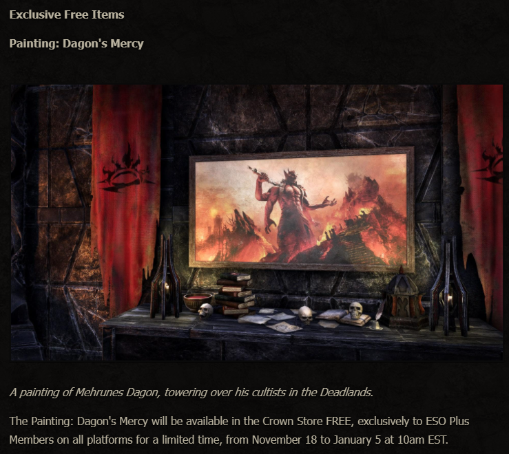 TWUESO's tweet photo. THIS IS NOT A DRILL, REPEATING - THIS IS NOT A DRILL!
DADDY D GET HIS OWN PAINTING 😍🤪

#ElderScrollsOnline https://t.co/3vCXglPe7W