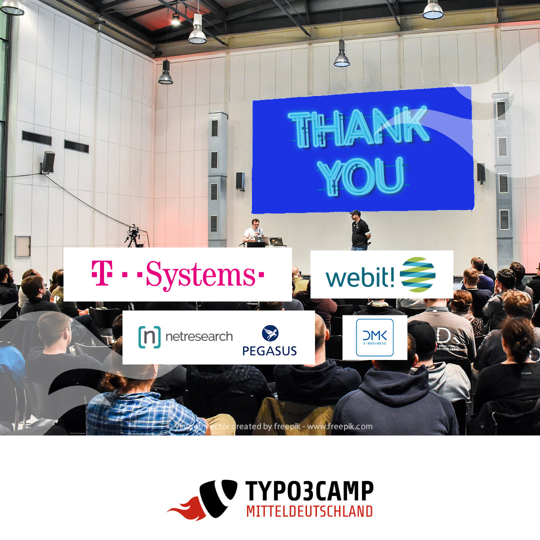 Willkommen!👋 Sagt Hallo zu den neuesten Sponsoren für unser Camp: Gold-Sponsor <a href="/TSystems_MMS/">Woolf</a> und Silber-Sponsor <a href="/webit_dresden/">webit! Dresden</a> sowie die Bronze-Sponsoren <a href="/netresearch/">netresearch</a>  und <a href="/fluegelpferd/">PEGASUS</a> and last not least: @dmk_ebusiness ist Livestream-Partner
#TYPO3 #t3cmd #TYPO3community