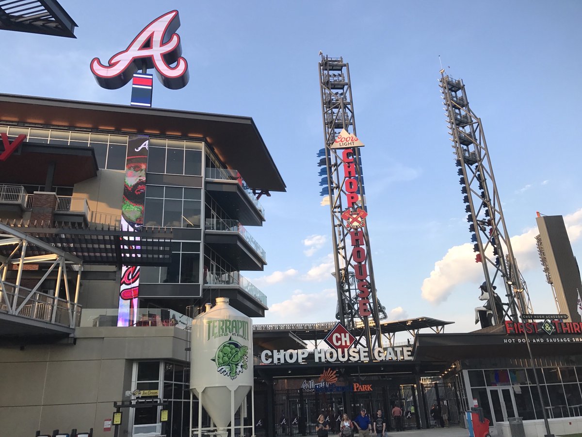 LHCompanies's tweet photo. Tie-breaking game 3 tonight at Truist Park where L&amp;H‘s work will be on display to the 42,000 attendees!
#lhcompanies #signon https://t.co/PWdxXqClNv
