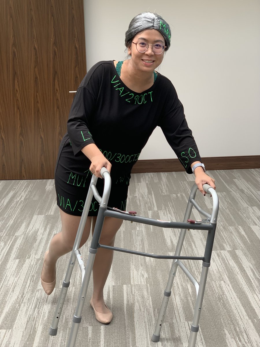 KriyaRevgen's tweet photo. 🎃 Happy Halloween !! 🎃

Looks like MARSHA's out of balance!!

Check out one of our favorite costumes from this year's RevGEN costume contest: Fiona as everyone's favorite Marriott system, MARSHA!!!

#halloween2021 #halloween #halloweenparty #halloweencostumes #revenuemanagement https://t.co/mrDnRBKoWJ