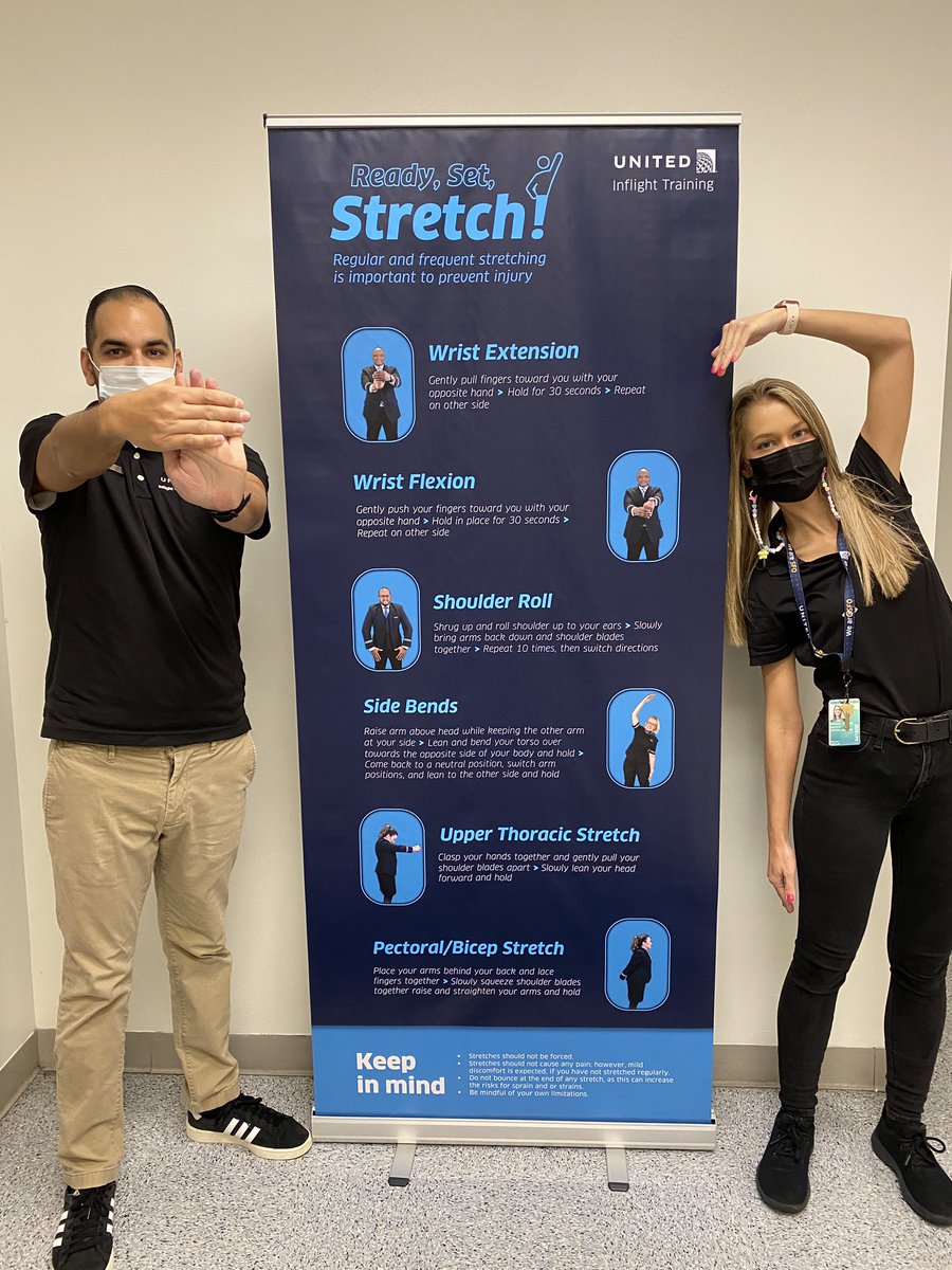 deepeshbagwe's tweet photo. @MoQuinnUA Ready, set, stretch helps us to prevent injuries, improves flexibility, and eases anxiety at SFOTK https://t.co/sZ7zHBOyQP