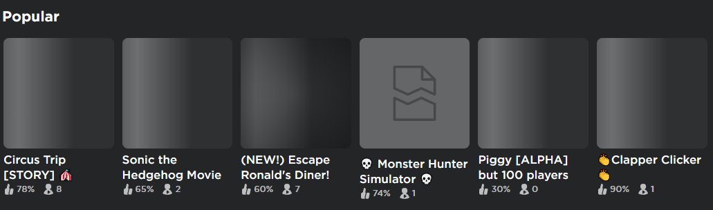 MrAddyQQ's tweet photo. Clapper Clicker is on the Popular Sort! Thank you so much for all the support! #Roblox #RobloxDev #RobloxDown https://t.co/luk347Yo11