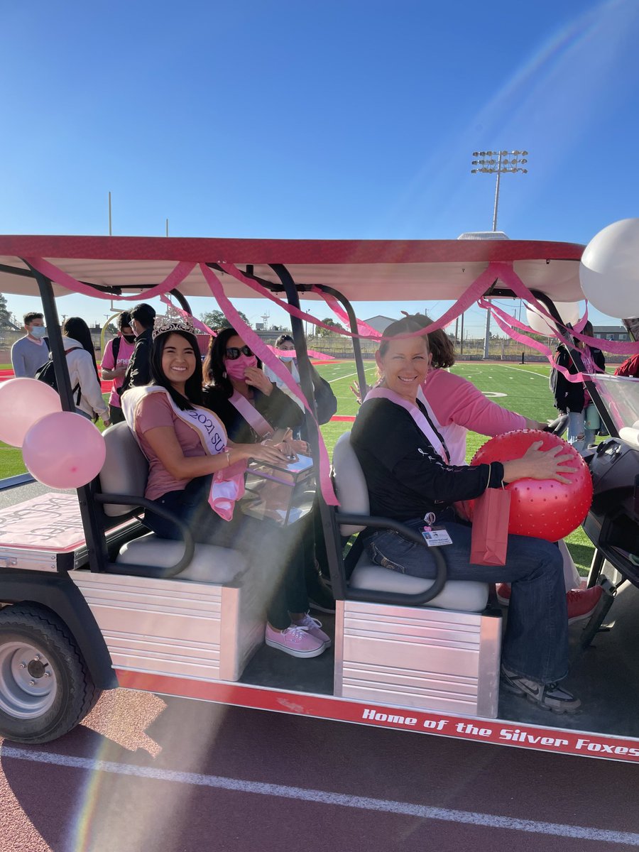 FOXES go PINK!!!