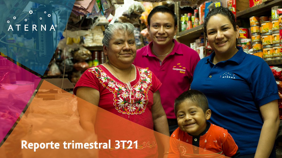 gentera's tweet photo. #ReporteTrimestral | #ATERNA cerró el trimestre con más de 9 millones de pólizas de seguro activas, promoviendo una cultura de prevención y trabajando cada día para cuidar a las personas. #3T21 #México #Perú https://t.co/Q0YghviiPC https://t.co/33E28C942X