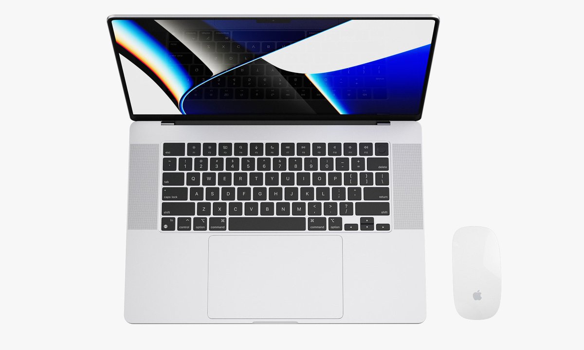 madMIX_X's tweet photo. Apple MacBook Pro 2021. 
Modeling in a 3ds max. 
Adapted for Element 3D, Cinema 4D, Blender 

#3d #apple  #macbook #3dmodeling #3dsmax #ноутбук #iphone #AirPodsMAX https://t.co/G3cC74VIg9