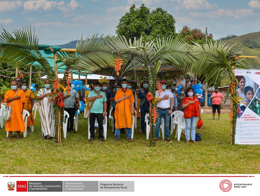 PNSR_MVCS's tweet photo. El PNSR/PIASAR continúa con la realización de 100 proyectos de agua potable y saneamiento programados a ejecutarse en 9 regiones del país.
¡Seguimos trabajando en beneficio de la población rural del país!
#PIASAR #PNSRenAcción #Perú #GobiernodelPerú #AñoDelBicentenario https://t.co/nMmg8vdjsa