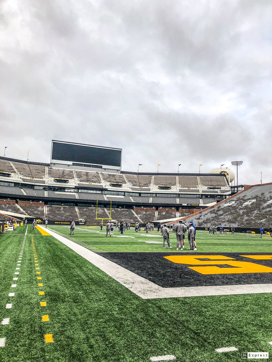 The Blueboys are in Iowa this weekend. 

Awesome experience to walk-through at Kinnick Stadium! 

#FOE | #Built2W1n