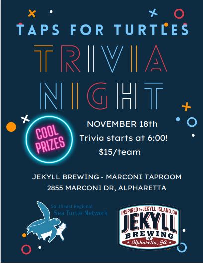 ZappullaMelissa's tweet photo. Raise a glass @ Jekyll Brewing to support SERSTN!  #TapsforTurtles https://t.co/8NTnYfcHEW