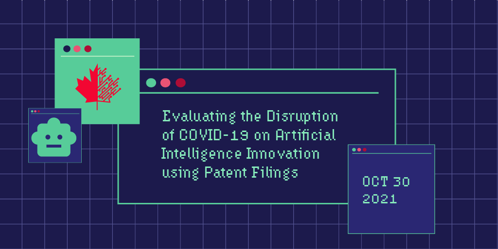 futureJobsCan's tweet photo. 🍁Join us tomorrow in #ISTAS21 to learn how we used Patent Filings to evaluate the disruption of COVID-19 on Artificial Intelligence innovations.  @prof_lyons @KeliChiu   https://t.co/aSmUZK9g1k  
 @IEEESSIT #futurejobscanada https://t.co/6wLxlN7j6G