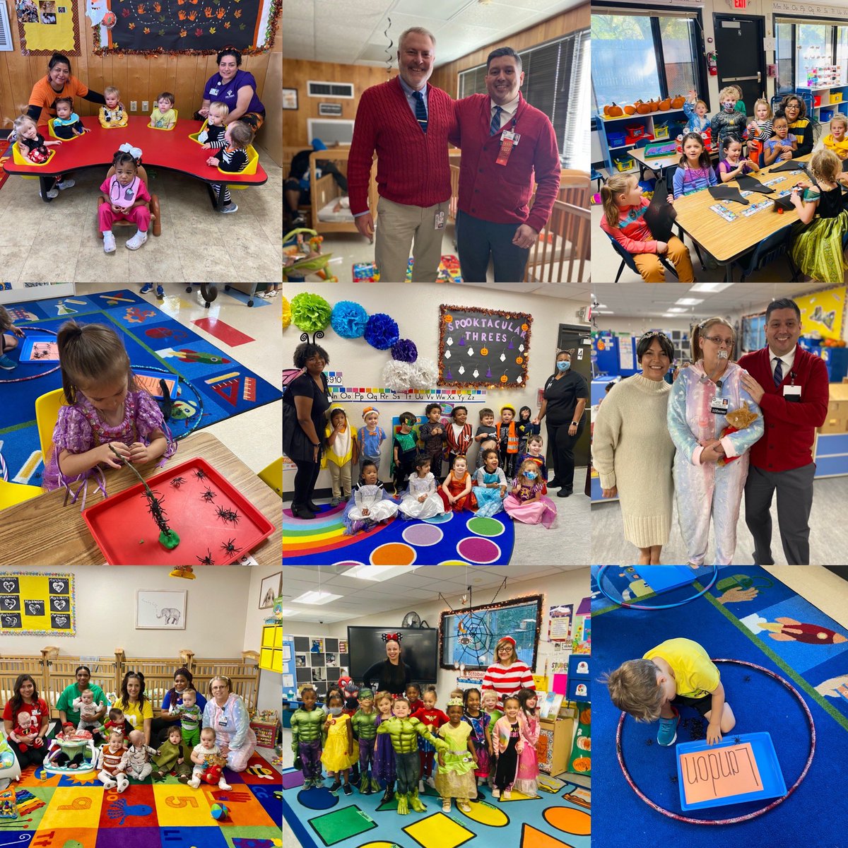 It was #FallFest @CFISDELCS and we had a spooktacular time visiting all our ghouls and goblins. #PreschoolFun #TrickOrTreat