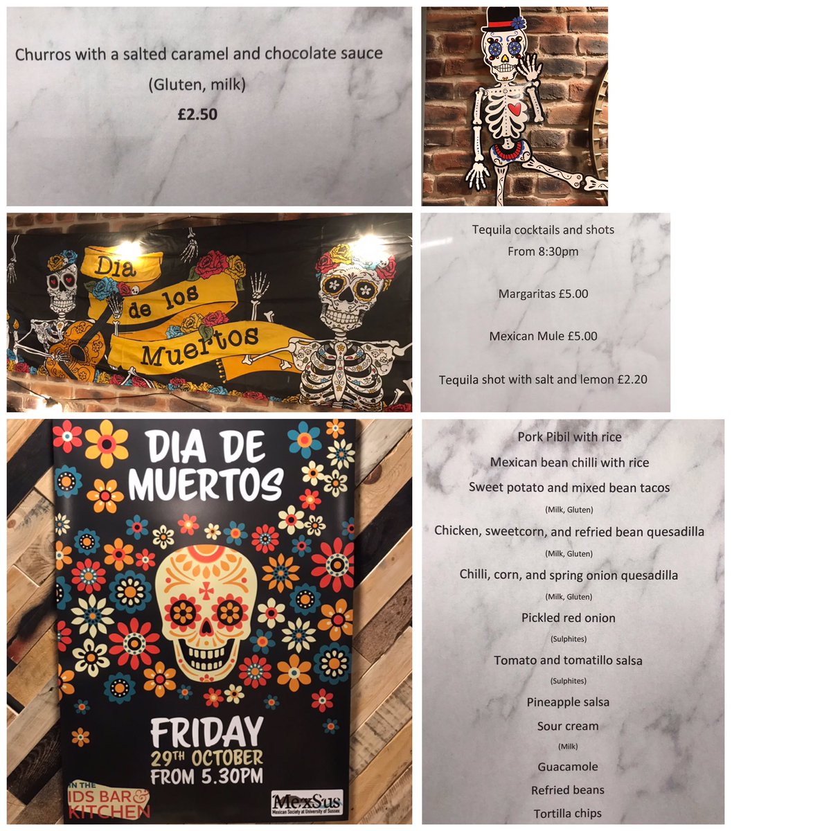 Successful Night - Amazing “EL DIA DE LOS MUERTOS” event <a href="/IDS_UK/">Institute of Development Studies</a> <a href="/SussexUni/">University of Sussex</a> Great job <a href="/alexmeps/">Alex Mepham</a> &amp; the @Thomas_Franks_ team . The food was fabulous 🇲🇽 🌸 🌺 🦋 💀