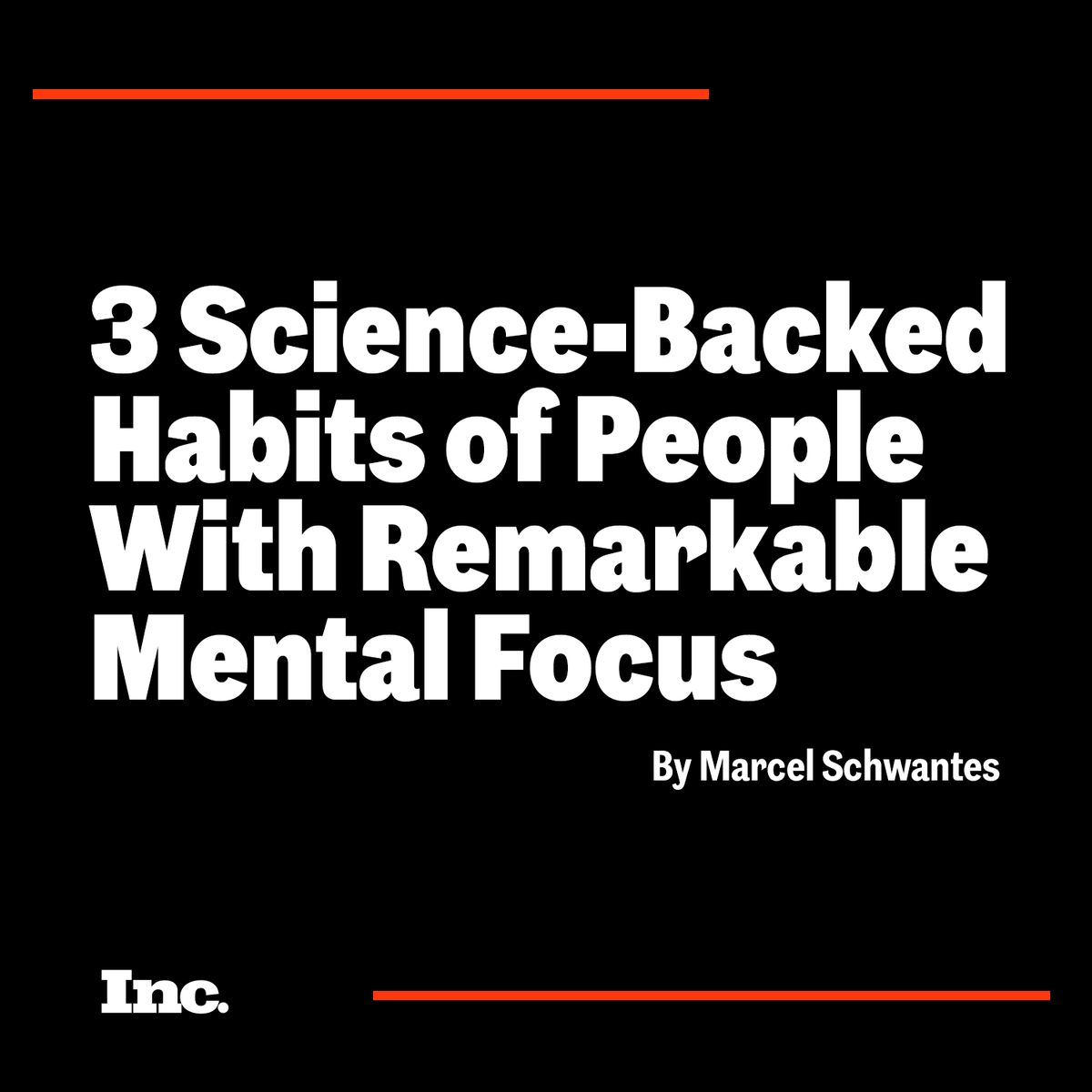 You can adopt these habits too. on.inc.com/kjzTgDl