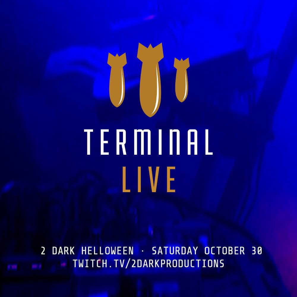 terminal_noise's tweet photo. The 24 hour countdown is on! Be ready to watch us live on @LiveOnTwitchNow at 7:27 ET on Saturday, 30 October!!
.
.
.
#liveontwitch #industrialmusic #helloween #2darkhelloween #2darkproductions #metropolisrecords https://t.co/ILsIHQoeYf
