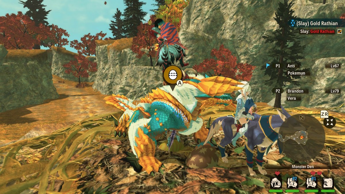 VeraTheSnider's tweet photo. #MHStories2 #NintendoSwitch https://t.co/pxU09XOik3