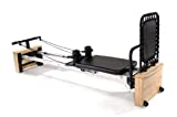 Stamina AeroPilates Pro XP 557 Home Pilates Reformer with Free-Form Cardio Rebounder Wood/Black/Silver, 98" L x 23.5" W x 15" H - personaltrainerdirectorylist.com/stamina-aeropi…