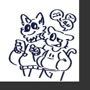 wip . a couple dudes being guys 