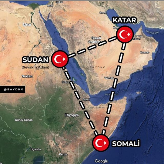 baydno's tweet photo. ‘Türk Üçgeni’: #Sevakin Adası’na ne oldu?
Nisan 2019’da 30 yıldır Sudan'ı yöneten Ömer Beşir askeri darbeyle devrildi. Yaklaşık 2 yıldır geçiş hükümetinin yönettiği ülkede, cunta yönetimi 4 gün önce tekrar darbe yaparak geçiş hükümetini feshetti. https://t.co/gjYlhKX1Fa