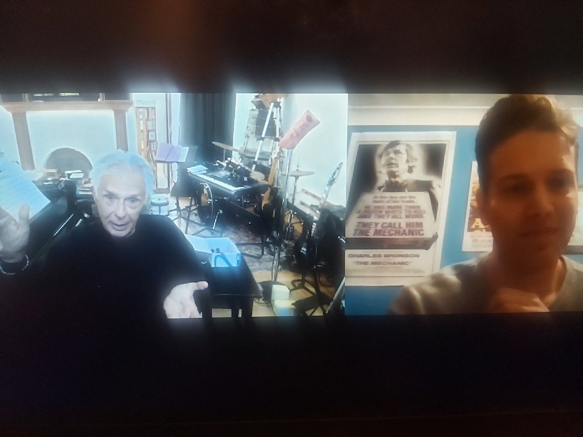 MattDaveyJourno's tweet photo. So, I spent this evening speaking to Bill Conti over Zoom... not your average Friday. #FilmTwitter #ForYourEyesOnly #JamesBond https://t.co/U6spqIj90a