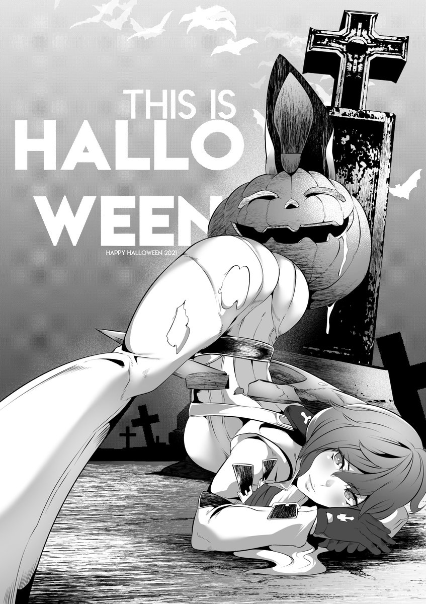 【Skeb】クライアントの方のオリキャラのナタリアvsジャック・オーの決着シーンで再びブレストスムーザーを描かせて頂きました。ハロウィーンだったので有名なあのポーズも。Thank you for your request!
#プロレス #リョナ #キャットファイト #ブレストスムーザー #ジャックオーチャレンジ #jackopose