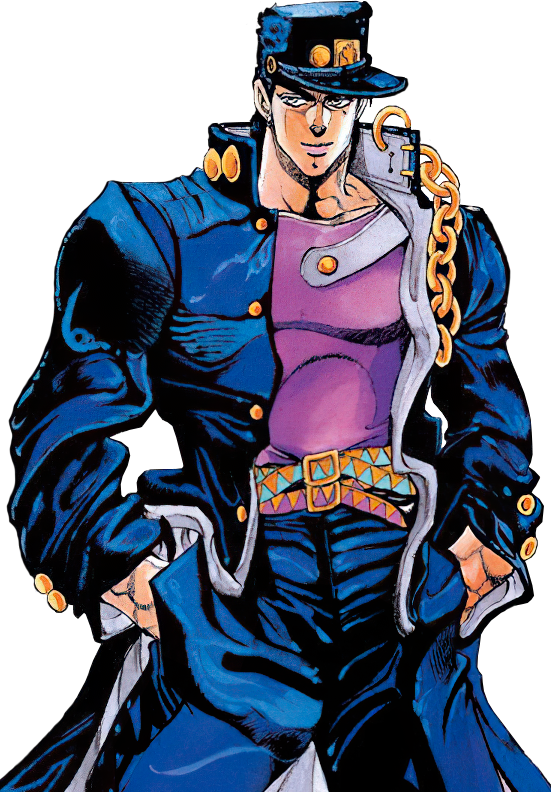 aroaceplace's tweet photo. jotaro kujo de jojo's bizarre adventure es un chico trans asexual y nebularomántico que usa he/she/star !! /hc https://t.co/XWoSXz7ks3