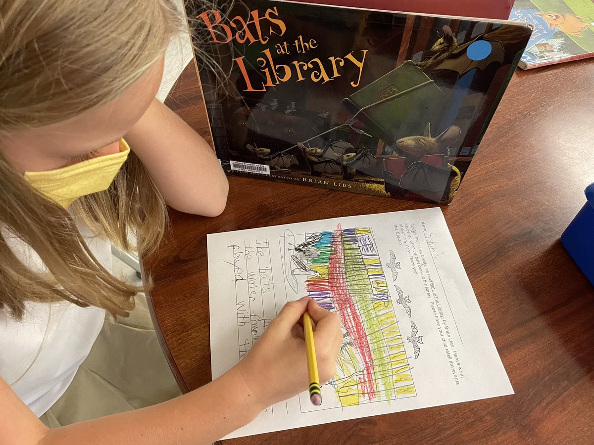 EpsteinCaroline's tweet photo. 🦇We loved #BatsattheLibrary by @BrianLiesbooks this week @BinksForestES during @bfesfinearts @emapbc @LibraryCurrent @NoRowEdu https://t.co/BA8tyKNBOm