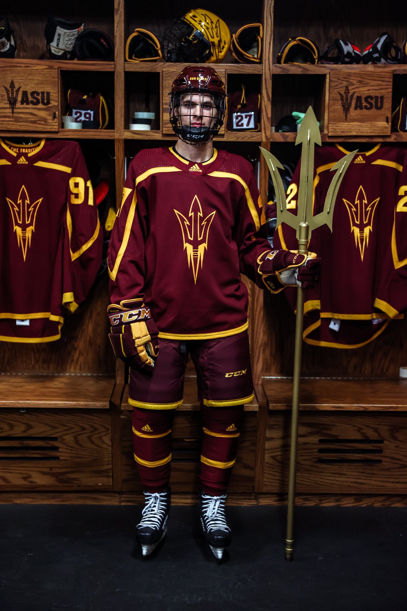 College hockey uniforms 2025