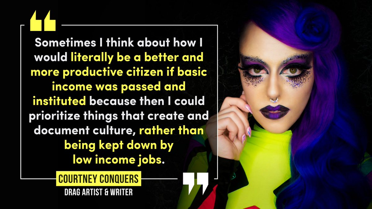 BaseIncomeQuote's tweet photo. Can you imagine how much more empowered we would feel if people weren't struggling to survive? #BasicIncome

🗨 Courtney Conquers https://t.co/0gUfNXeo9f
