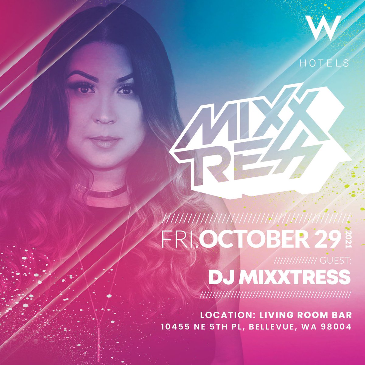 Spooky weekend has started! I’ll be at the <a href="/WBellevueHotel/">W Bellevue</a> tonight!