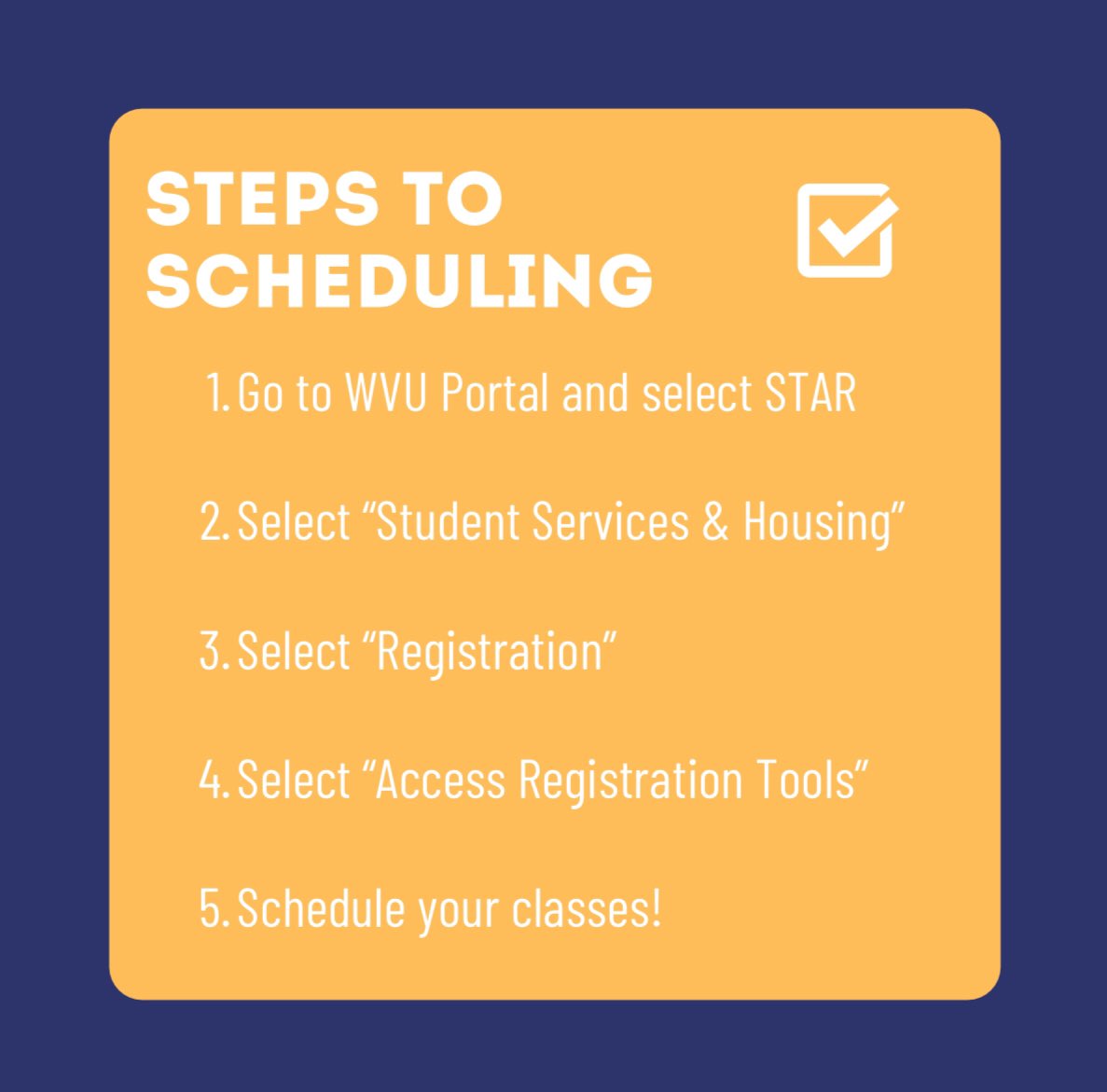 Schedule Builder has been having a couple issues lately so here’s a few tips and tricks to schedule your classes on star! Make sure to make note of the CRN for each class to register easily!!