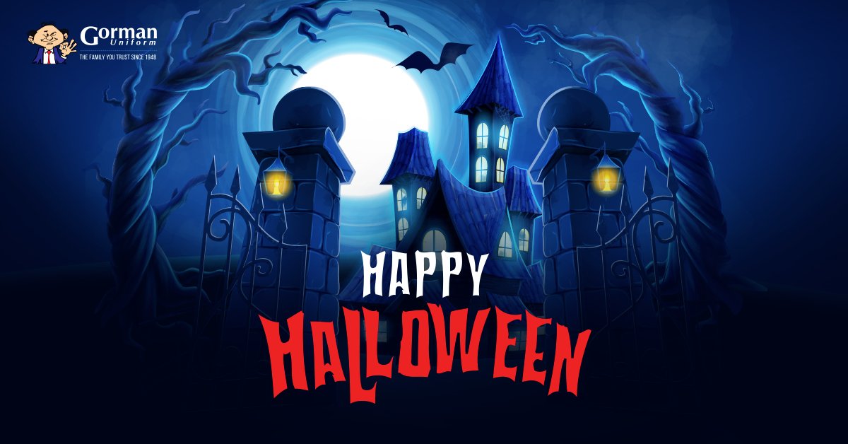 Ghouls just wanna have fun! #HappyHalloween from Gorman Uniform. 👻