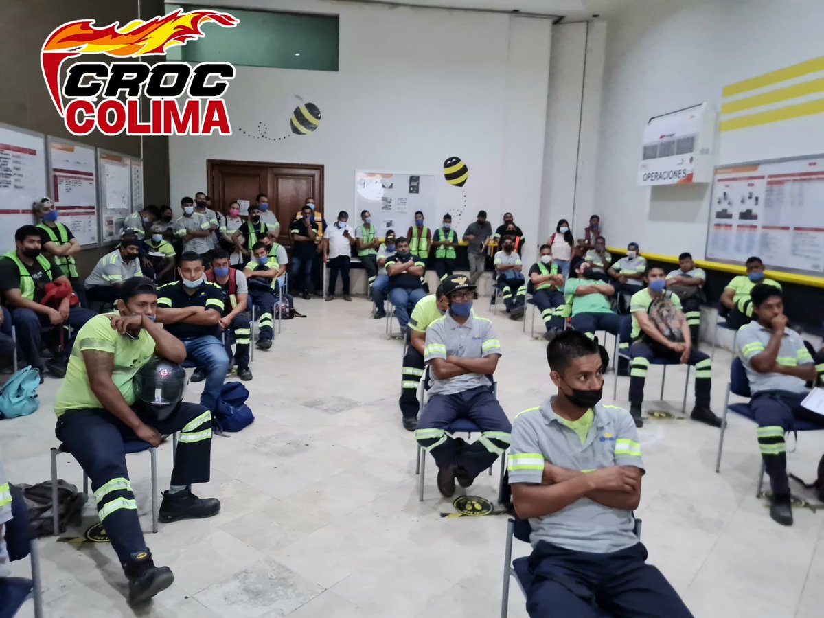 zepedaleal's tweet photo. Hoy en tiempo y forma se pego la convocatoria donde se les informa a l@s compañer@s #Croquistas de #GrupoModeloColima el día y hora de la #Legitimación del #CCT. Con el proposito de darle Validez ante la #STPS
@IsaiasSiCumple
@davidoq
#CrocEnBienDelTrabajador
@CROC_Nacional https://t.co/9BiEpuDzhO