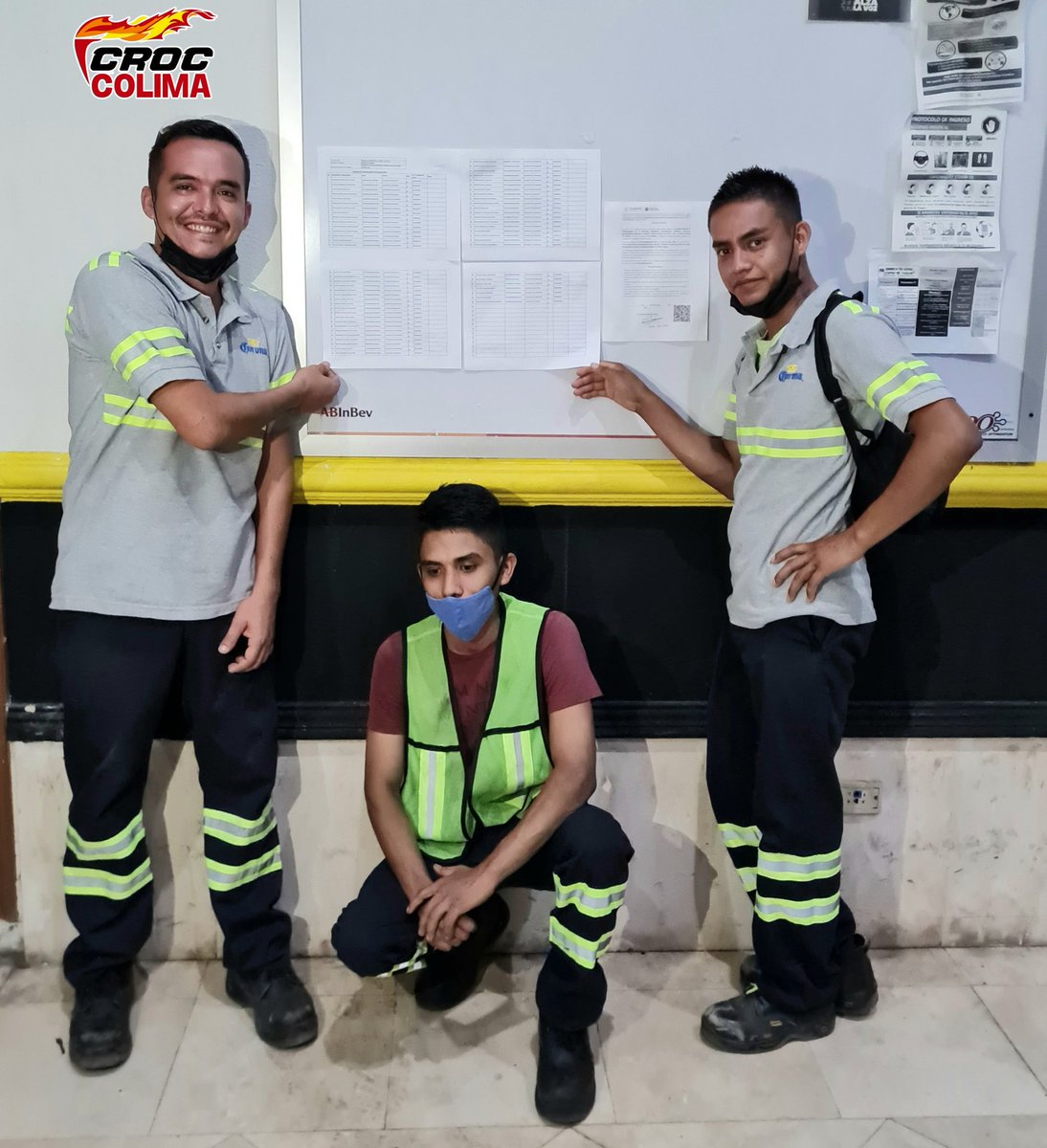 zepedaleal's tweet photo. Hoy en tiempo y forma se pego la convocatoria donde se les informa a l@s compañer@s #Croquistas de #GrupoModeloColima el día y hora de la #Legitimación del #CCT. Con el proposito de darle Validez ante la #STPS
@IsaiasSiCumple
@davidoq
#CrocEnBienDelTrabajador
@CROC_Nacional https://t.co/9BiEpuDzhO