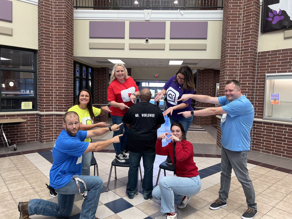 AngletonHS's tweet photo. Happy Halloween from the AHS Staff! 🎃 https://t.co/DDasZ4Xcdk
