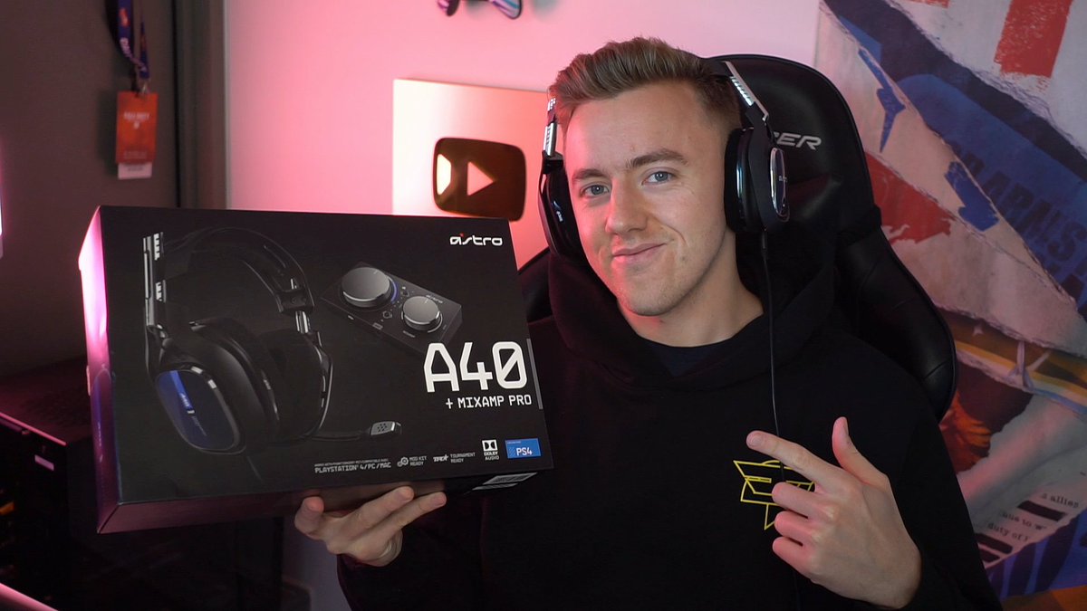 Spratt's tweet photo. 🚨 GIVEAWAY ALERT!! 🚨

For a chance to win a brand new ASTRO A40 TR Headset &amp; Mixamp:

1. Retweet this tweet 🔁
2. Follow myself @Spratt &amp; @ASTROGamingUK
3. Tag your squad for CoD Vanguard 🤝

Winner will be chosen on Nov 2nd.. good luck! https://t.co/BjdydiZgz1