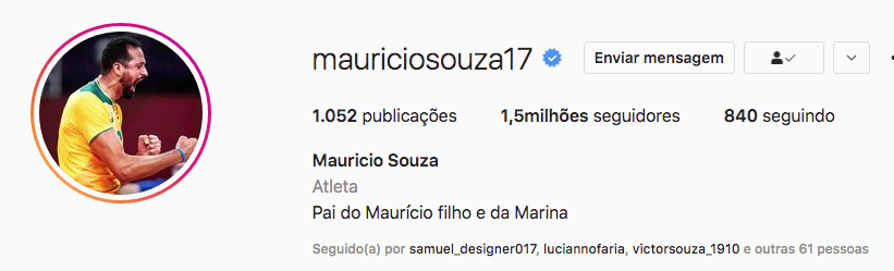 marlosmariz's tweet photo. Criaram um Influencer digital. Após ataques da Rede Globo de Televisão,em menos de 24h Instagram do jogador Maurício Souza passa de 300mil para 1,5milhões de seguidores. https://t.co/D07pKoLDuq