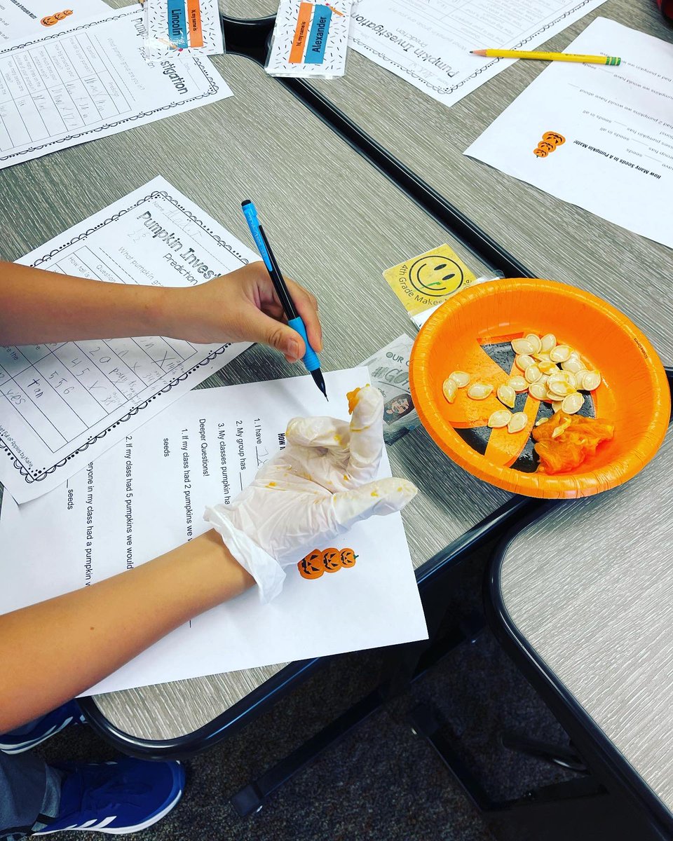 Check out our pumpkin investigation this week! Covering our knowledge of adverbs, predictions, and deeper math questioning 🎃 Did you know a pumpkin can float?