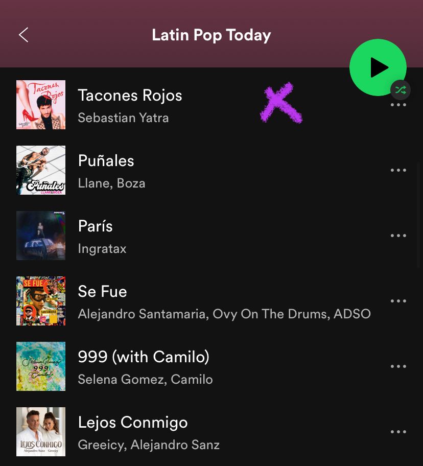 ForeverYatraFC's tweet photo. #TaconesRojos está en la playlist #LatinPopToday de @Spotify, la cual tiene más de 1 millón de seguidores 😍😍😍😍. Sin duda se está convirtiendo en un éxito total 🙌🏼🙌🏼✨✨✨🌞🌞 https://t.co/FrvabyXj59