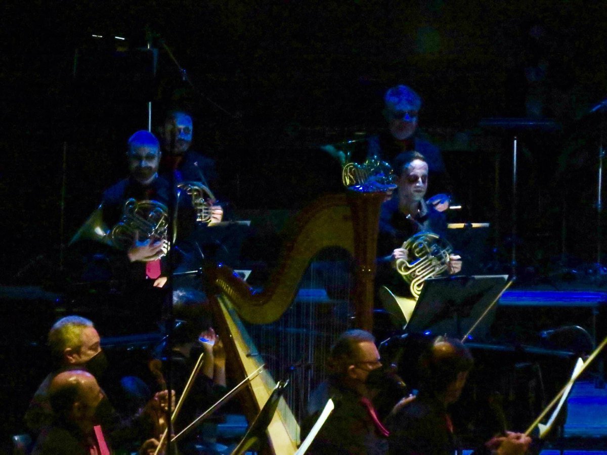 OSPAcom's tweet photo. Noche terroríficamente musical en el #auditorioovd con el maestro Barráez

💀💀💀💀

#ospa https://t.co/9nwQizBxs0