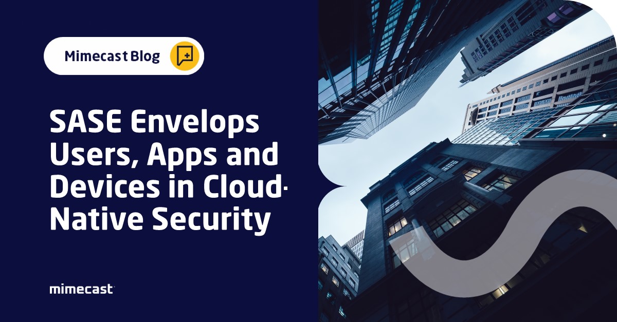 Mimecast's tweet photo. SASE’s components should be cloud-native and designed to integrate — without establishing a risky security monoculture
https://t.co/aM39W1ZSdo
CC: @Netskope
#SASEWeek https://t.co/msyv1Aaix0