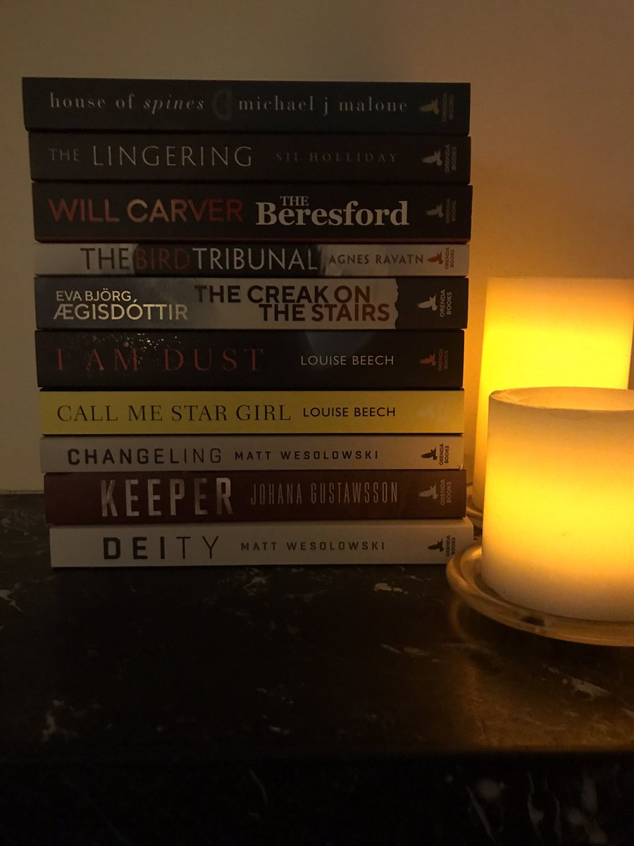 It’s the MASSIVE #HALLOWEEN  #Giveaway!!

TEN of our creepiest reads! 👻🎃💀🏚🧹🧙‍♀️

RT, follow, tag a friend to be in with a chance of winning them ALL! 

Ends 31/10 midnight 🕛 

#BookTwitter #Competition #Halloweekend #HorrorCommunity #thrillers