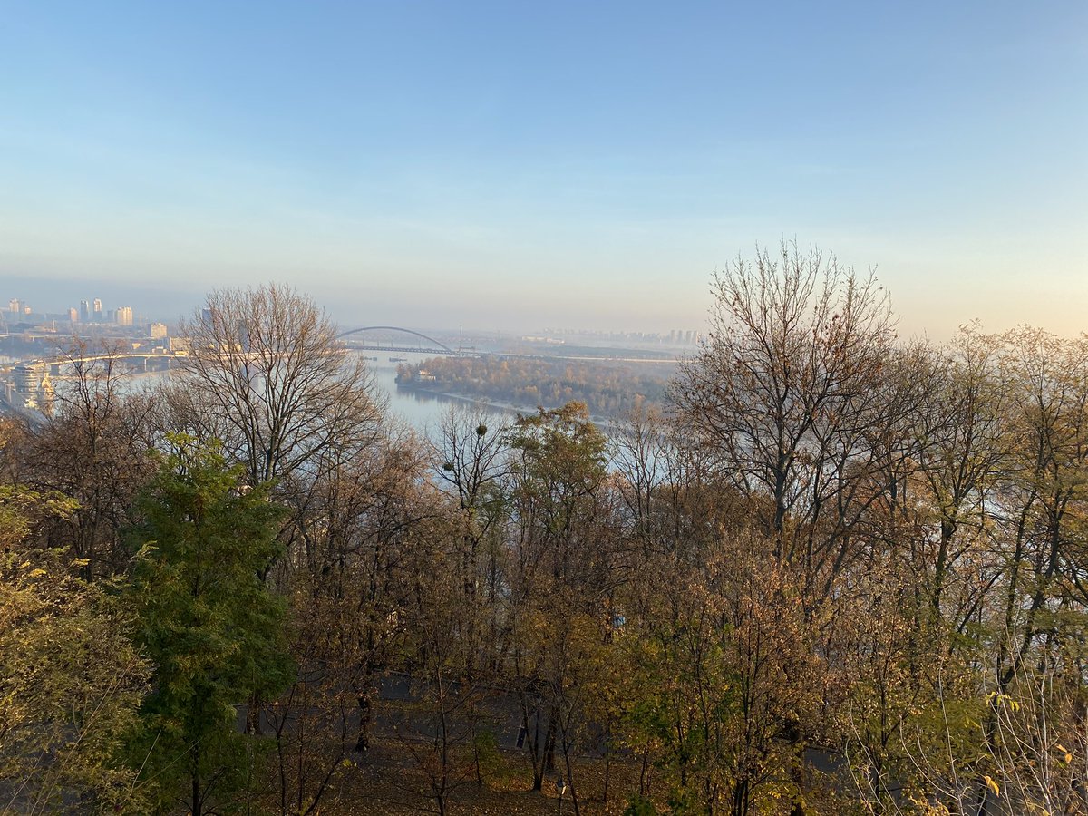 Beautiful autumn in #Kyiv