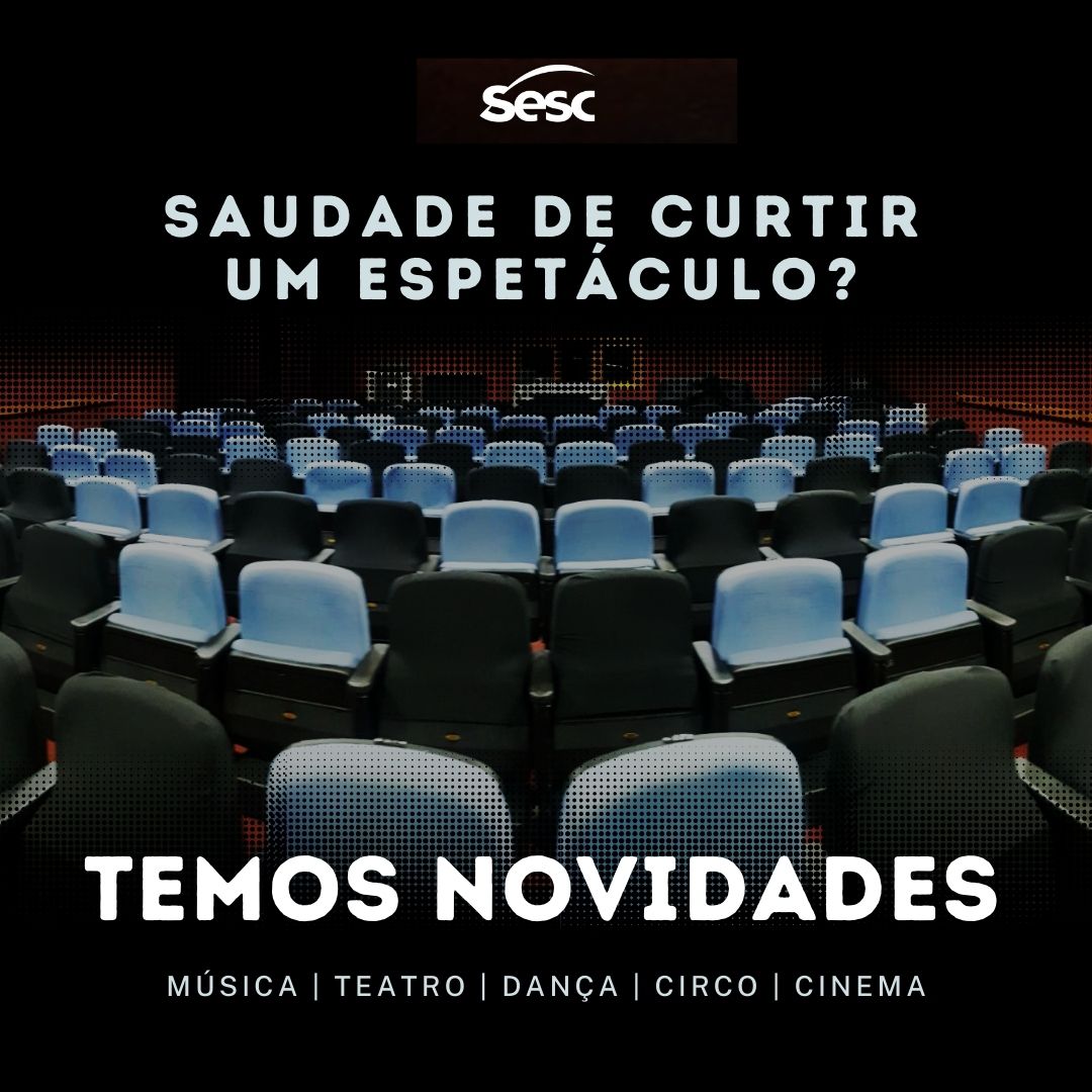 sescbauru's tweet photo. Saudade de um espetáculo no Sesc Bauru?
Nós também estamos com saudade de vocês, mas a boa notícia é que retornaremos com atividades presenciais em nossa Sala nos dias 5, 6 e 7/11.

Mais informações neste domingo, dia 31/10 em nossas redes sociais.

#aiquesaudade 🥰
#sescbauru https://t.co/3POA2YXgYy