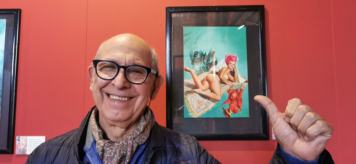 EmanueleTaglie2's tweet photo. Città di Castello alla mostra di Serpieri.
#Emanueletaglietti
#arteerotica
#comics
#comicconcatania
# https://t.co/ax3ccpCyAX
