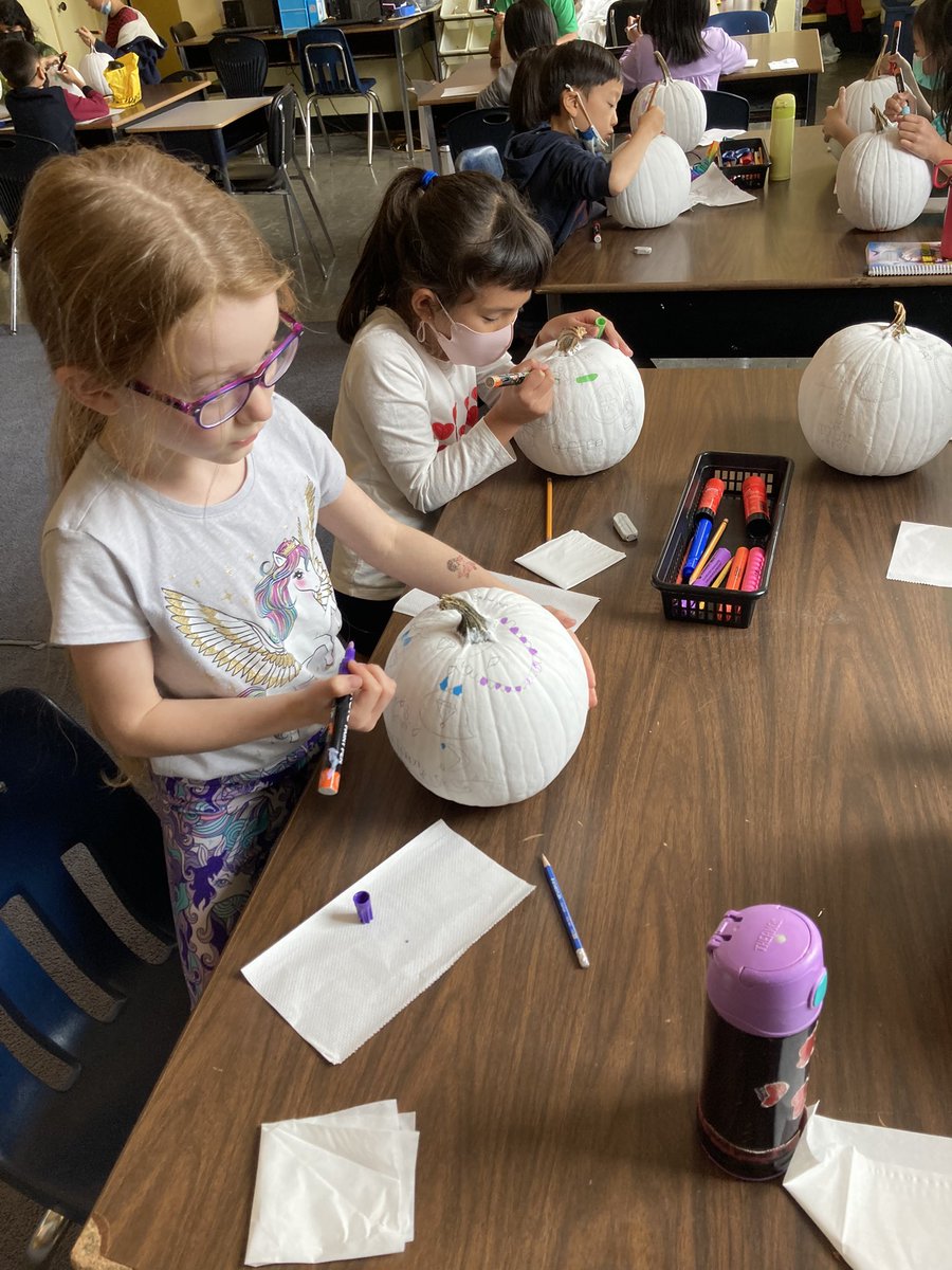 Day of the Dead x Halloween

Division 7 explored the history and significance of Day of the Dead. 
Project: Sugar skull pumpkins!
<a href="/VSB39/">Vancouver School Board</a> <a href="/renfrewschool/">Renfrewschool</a> #DayOfTheDead #sugarskull