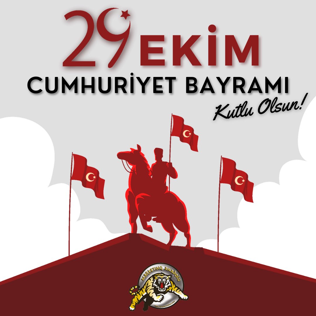 "Ey yükselen yeni nesil! İstikbal sizsiniz. Cumhuriyeti biz kurduk, onu yükseltecek ve yaşatacak olan sizsiniz."

Cumhuriyetimizin 98. Yılı Kutlu Olsun! 🇹🇷
Başta Ulu Önder Mustafa Kemal Atatürk ve tüm silah arkadaşlarını saygı,sevgi ve minnetle anıyoruz.
