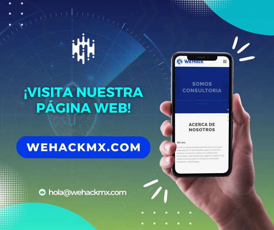 linxacksecurity's tweet photo. ¡Es momento de que visites nuestra página web y conozcas todo lo que tenemos para ti! 🤩

👉 https://t.co/rJvNCsSfGc 👈

#CyberSecurity #WeHackmx https://t.co/p9RsJ6RiBW